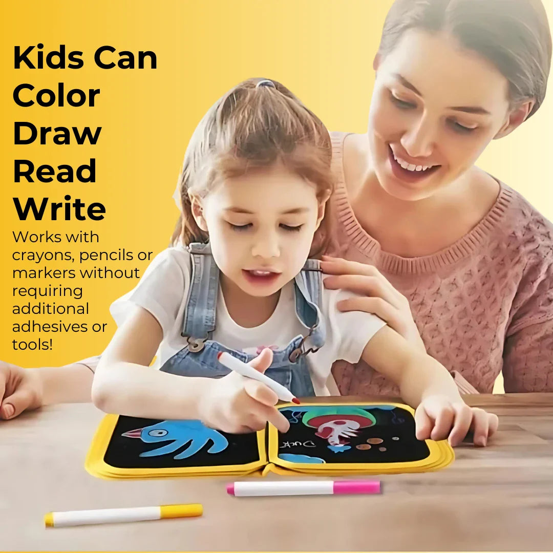 Magic Sketch - Reusable Erasable Doodle Book for Endless Creativity