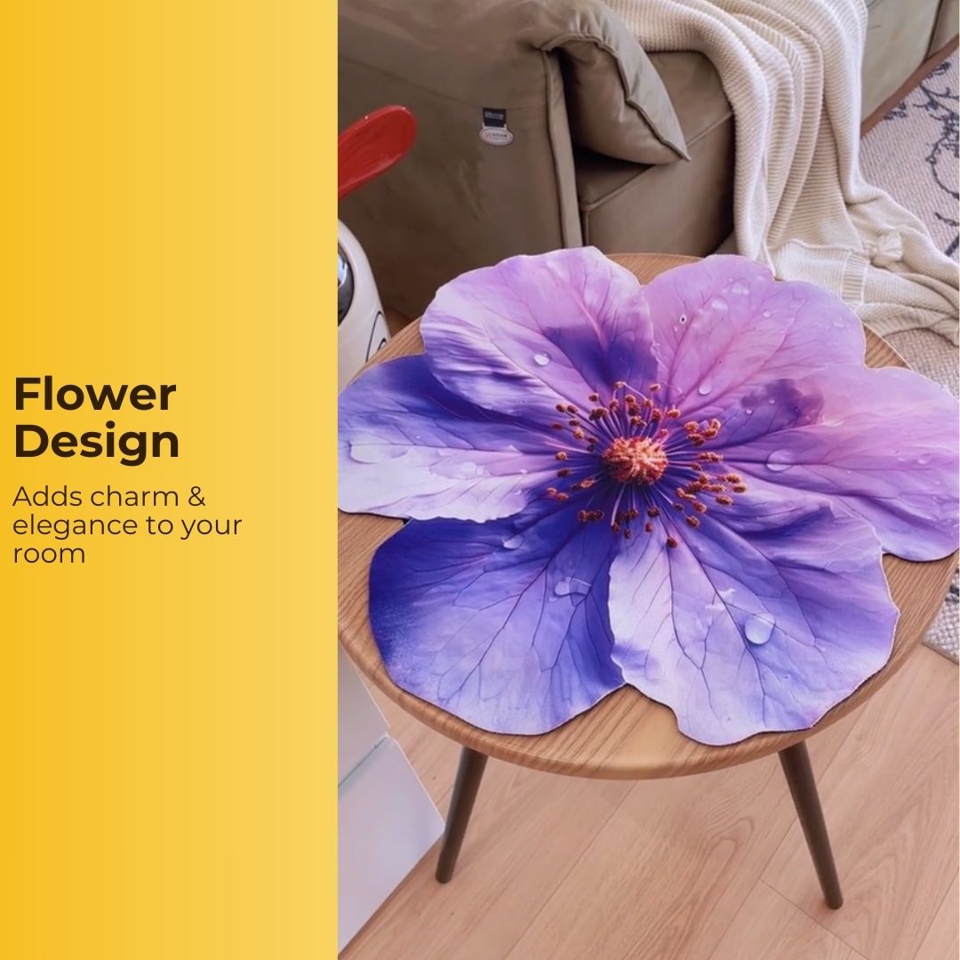 Flower Lily Table Countertop Mats