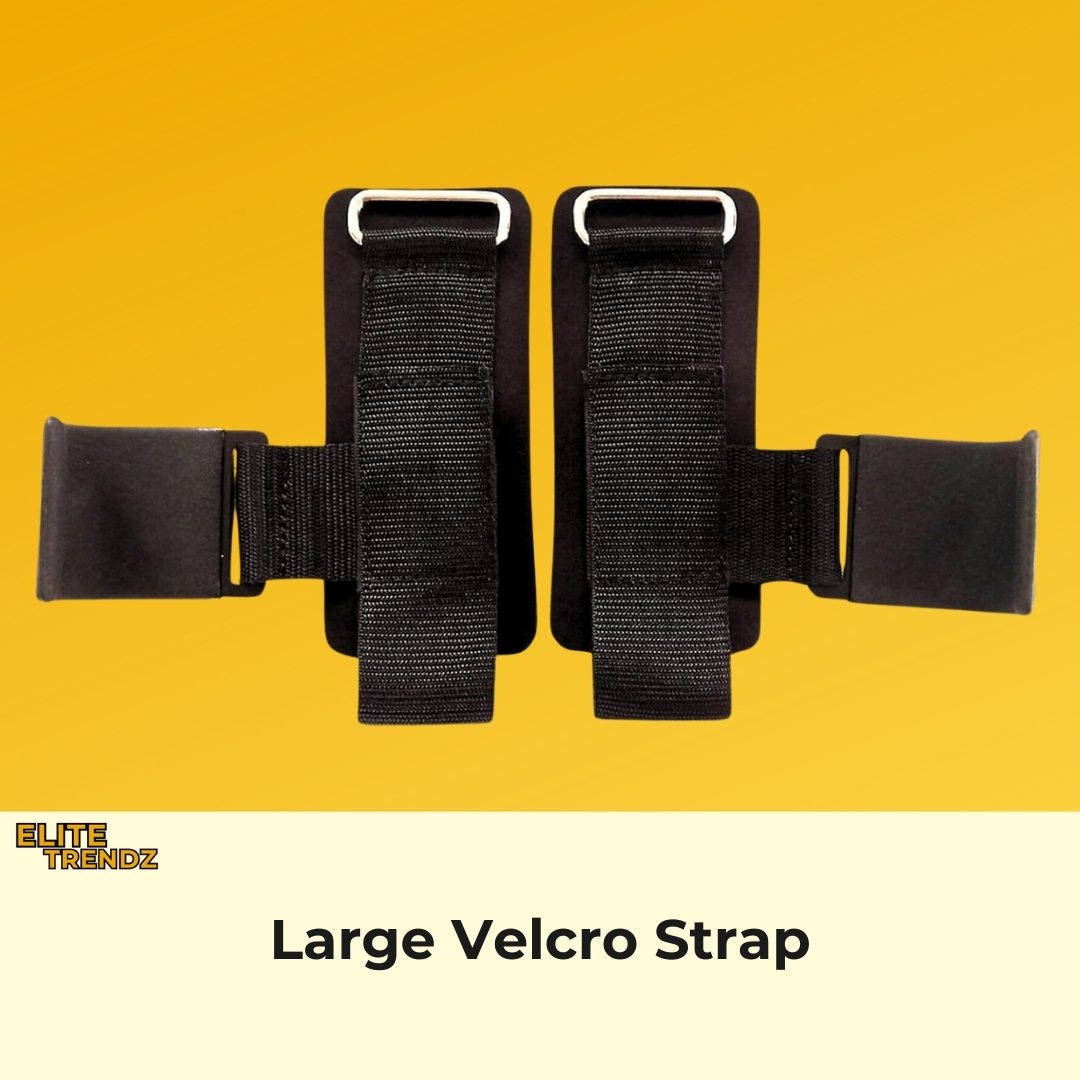 ELITEPRO™ MUSCLE GAINER SUPPORT LIFTING HOOK GLOVE STRAPS