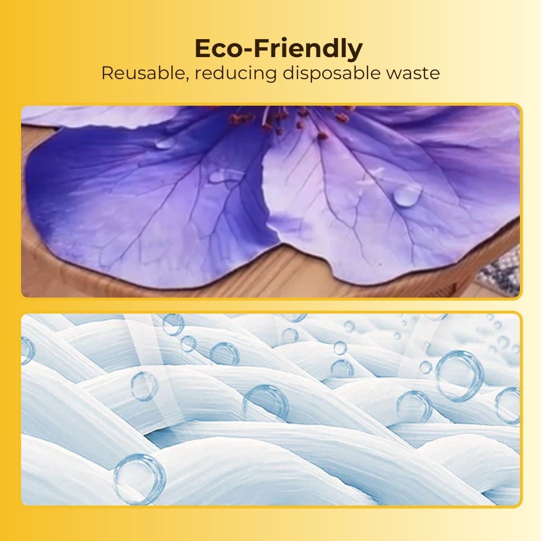 Flower Lily Table Countertop Mats