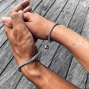 ELITEPRO™ Magnetic Love Chain Bracelet Set