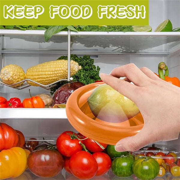 ELITEPRO™ Silicon Fruit & Veggie Storage Containers (Pack of 4)