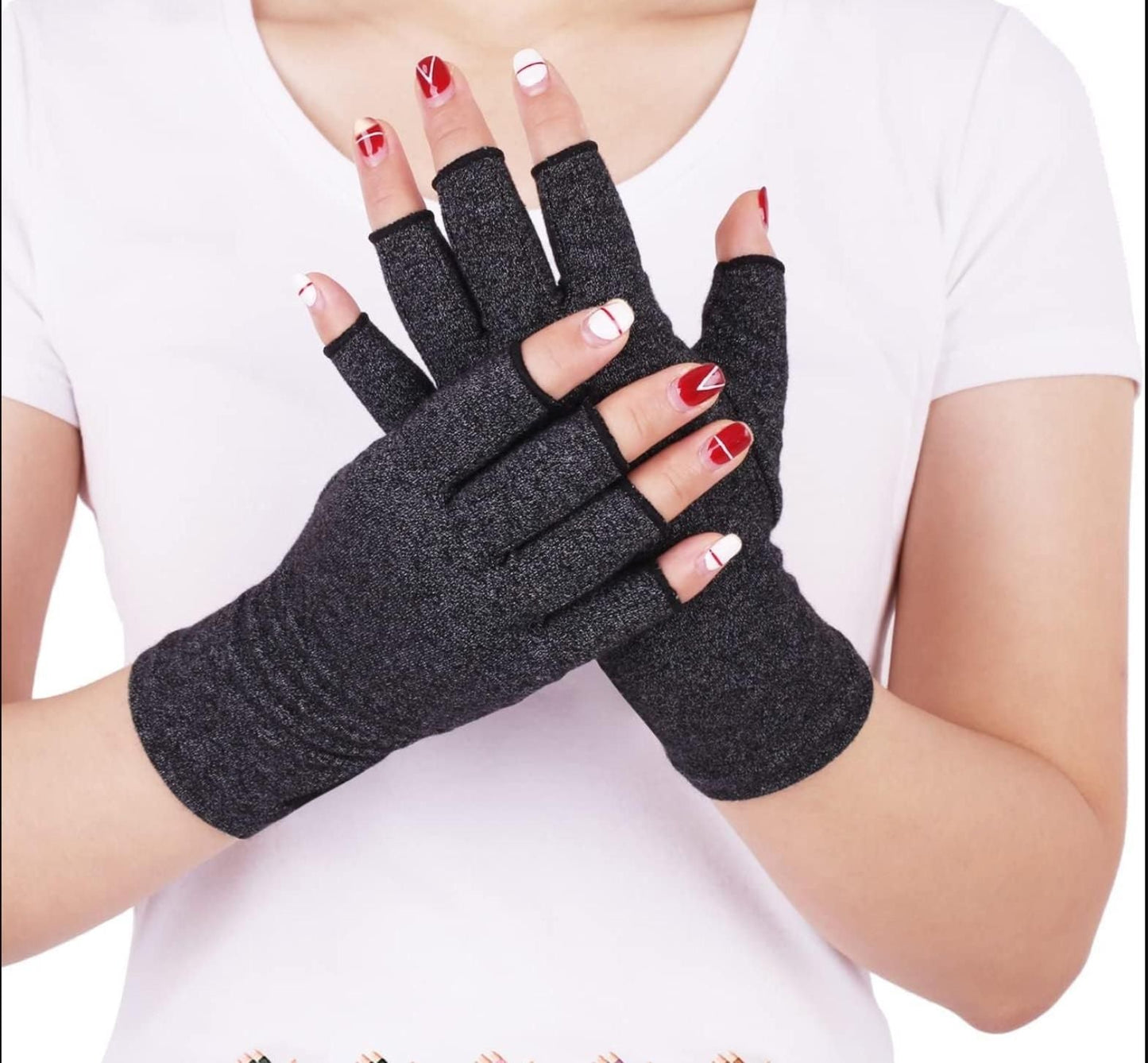 ELITEPRO™ Premium Bamboo Pain Relief Compression Gloves (ONE SIZE FITS ALL)