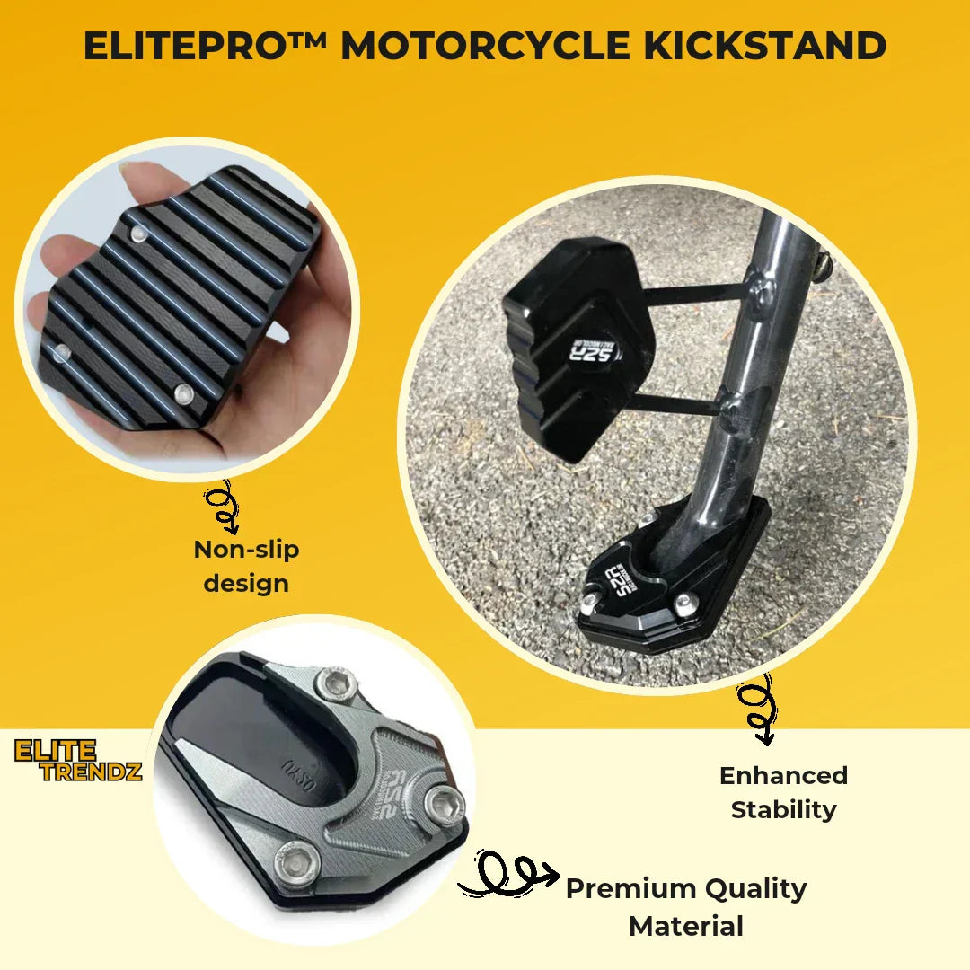 ELITEPRO™ Motorcycle Kickstand