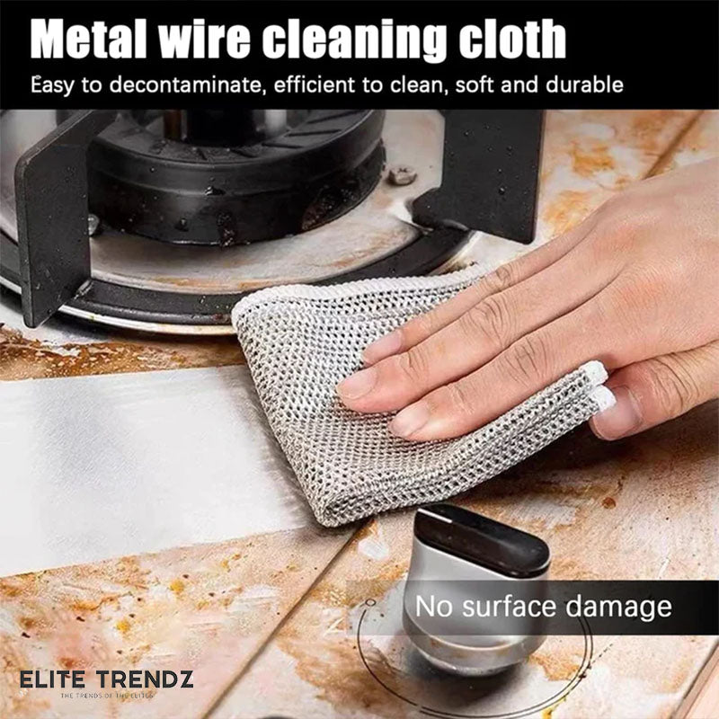 MULTIPURPOSE WIRE DISHWASHING CLOTH FOR WET AND DRY PACK OF 3