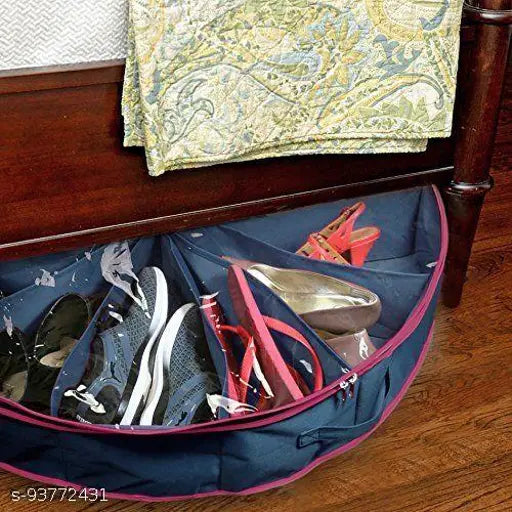 ELITEPRO™ PREMIUM SHOE ORGANIZER: 12 DIVIDED SECTIONS FOR SHOE STORAGE