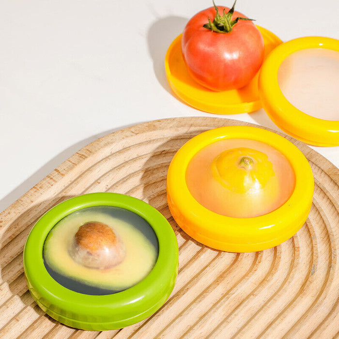 ELITEPRO™ Silicon Fruit & Veggie Storage Containers (Pack of 4)