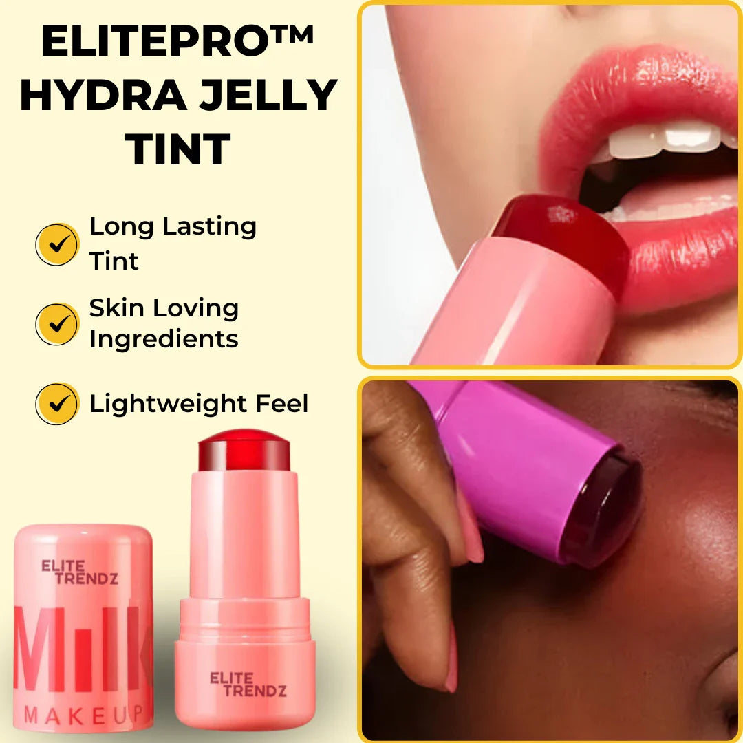 ELITEPRO™ Hydra Jelly Tint : Your Go-To Tint for Lips, Cheeks & Eyes