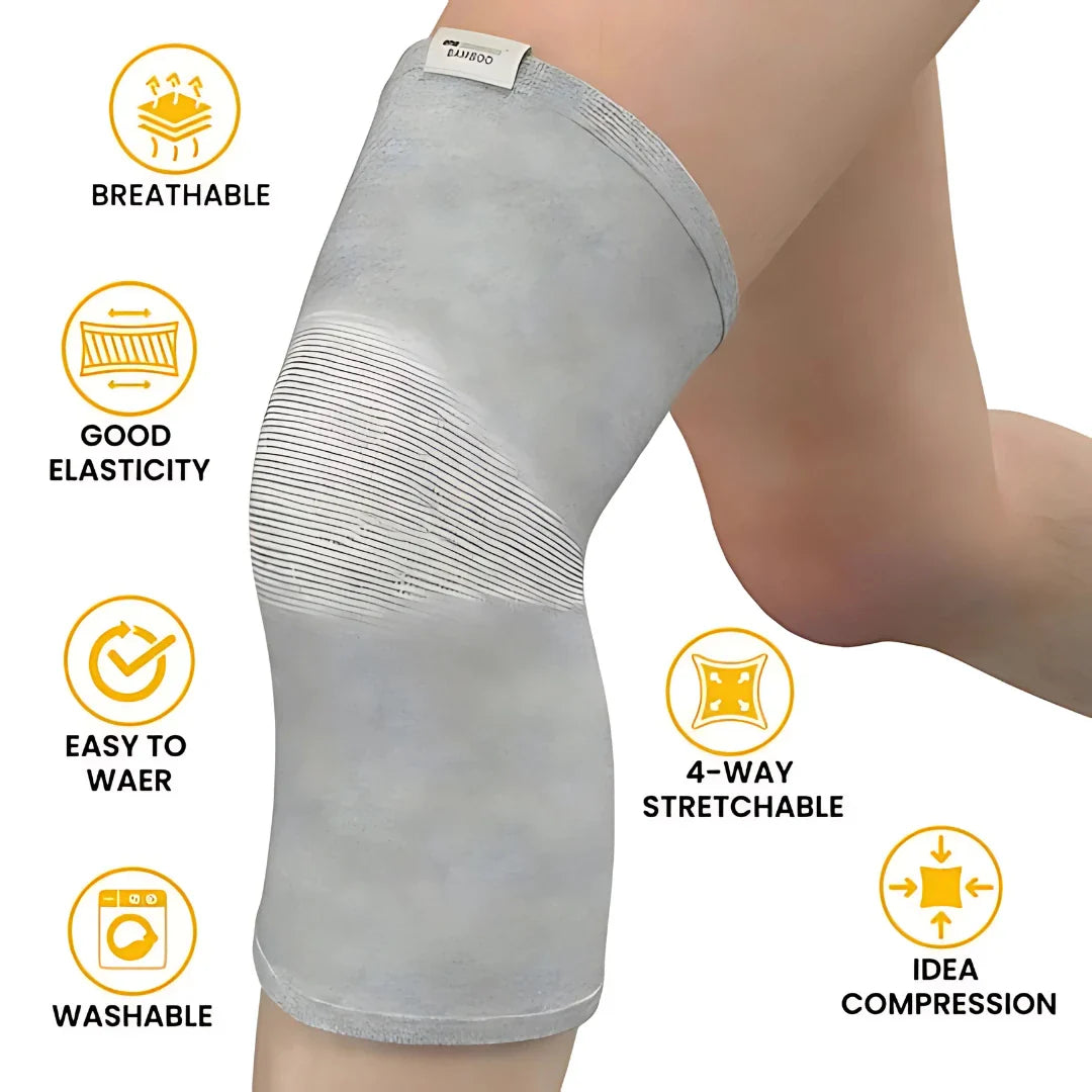 ELITEPRO™ Instant Pain Relief Bamboo Compression Knee Sleeves