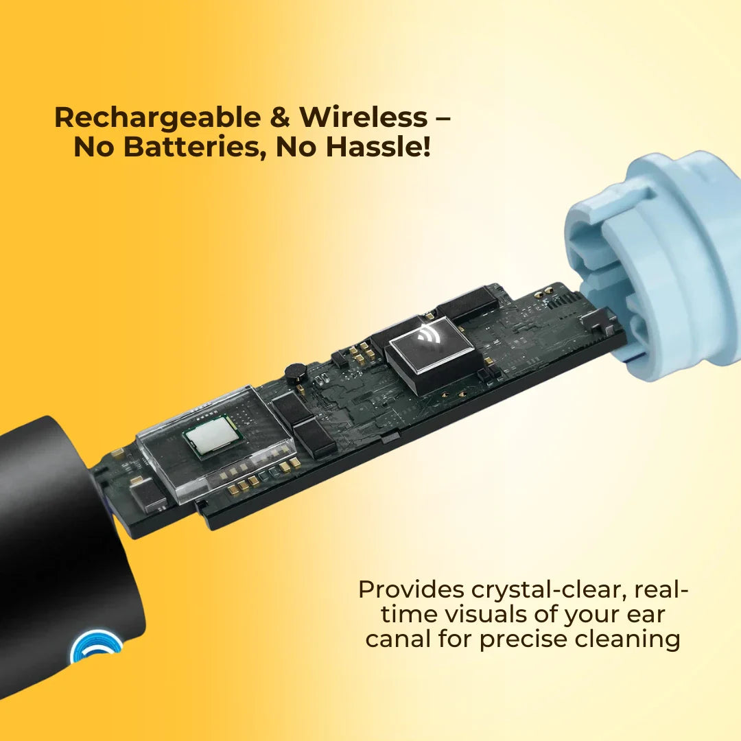 Visual Smart Ear Cleaner with Get Ear Cleaning Kit Worth Rs. 599 For Free -  1 Year Product Warranty