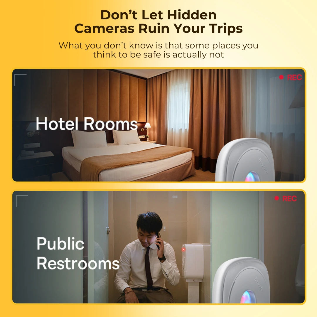 Hidden Camera Detector With Keychain