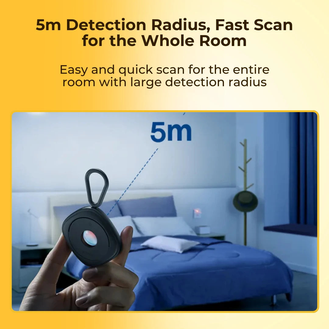 Hidden Camera Detector With Keychain