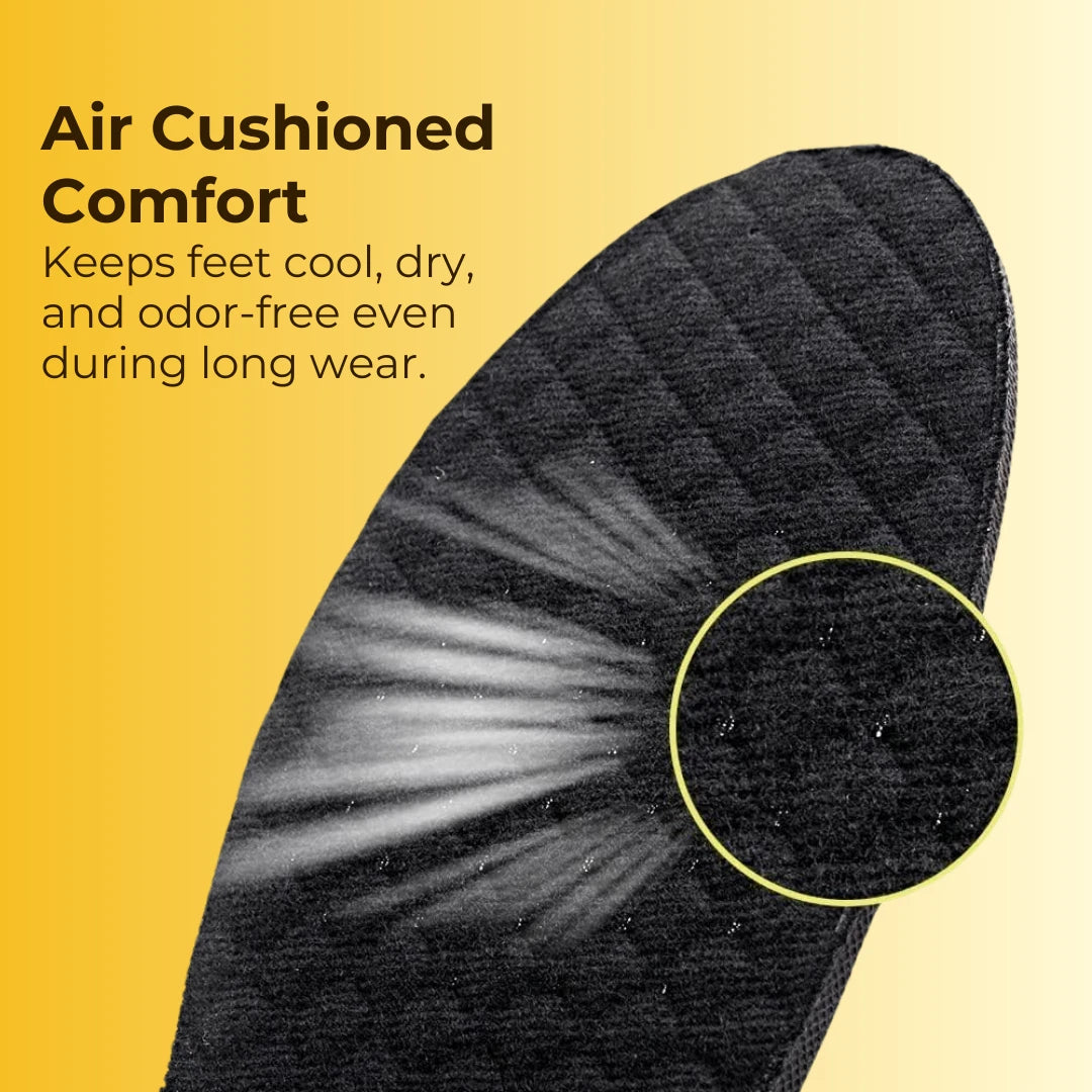 Height Enhancing 4-Layer Ultra Comfort Orthopedic Cloud Insole - Increase Height By 3.5 Inches