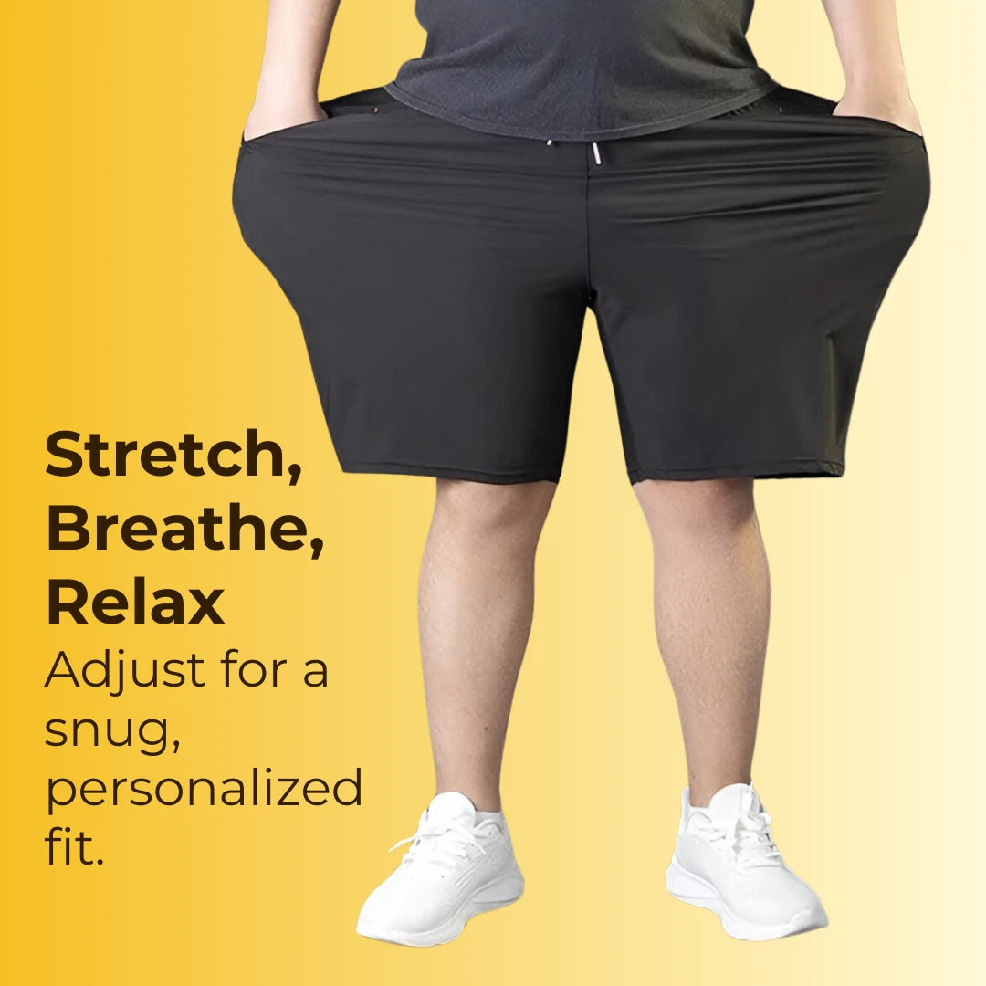 Pack of 4 Men's Stretchable Cotton Shorts