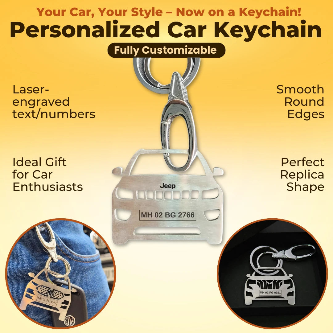 Car Personalized Car Keychain – Elite Group India