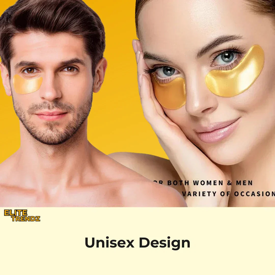ELITEPRO™ 24K CARAT GOLD GEL UNDER EYE PATCHES (Pack Of 5)
