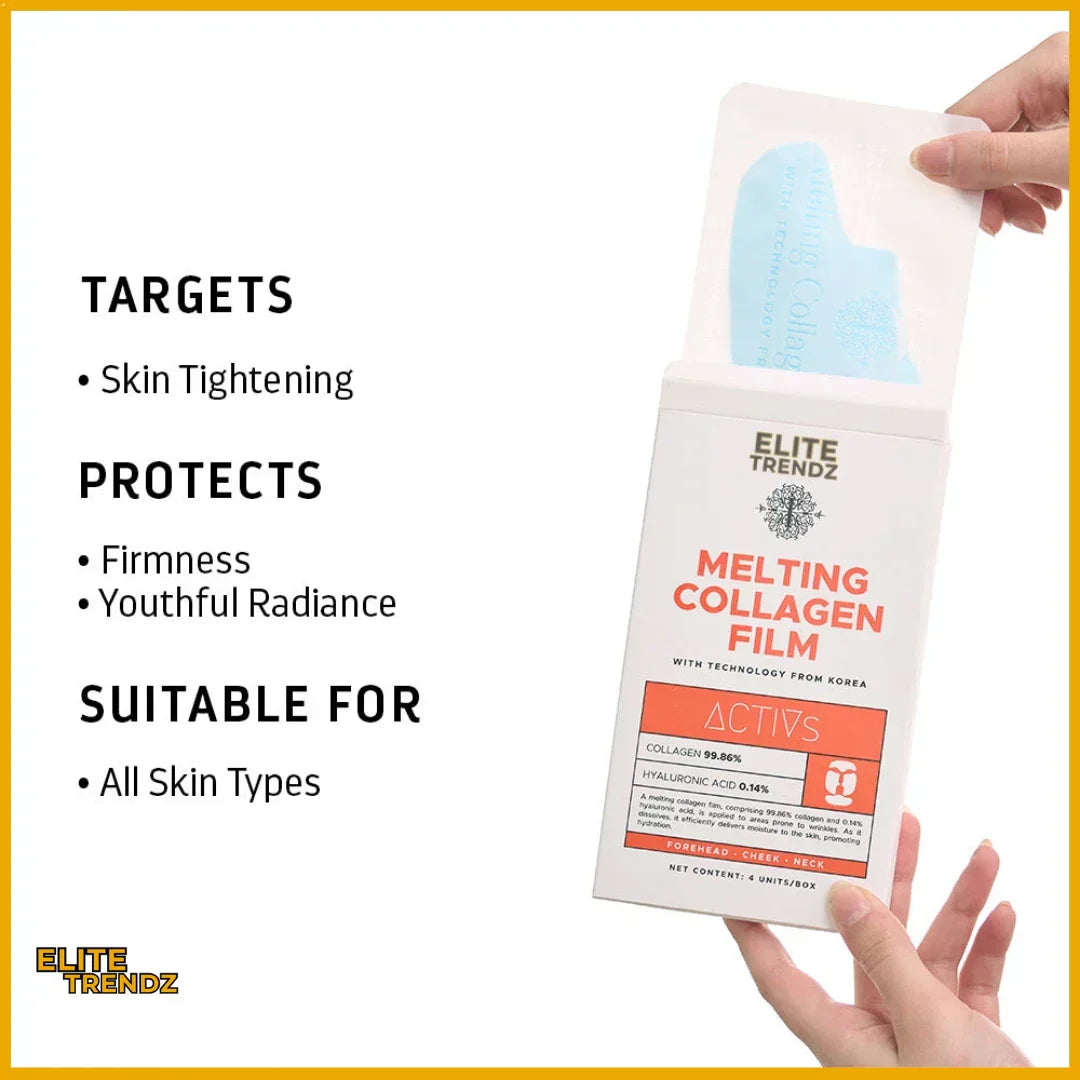 ELITEPRO™ MELTING FACE COLLAGEN MASK SHEET- PACK OF 5 MELTING SHEETS