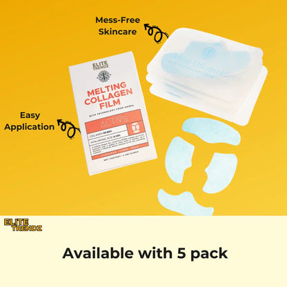 ELITEPRO™ MELTING FACE COLLAGEN MASK SHEET- PACK OF 5 MELTING SHEETS