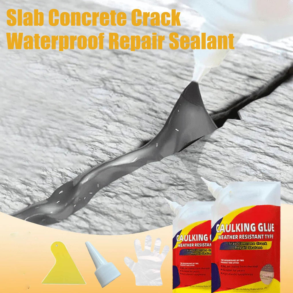 ELITEPRO™ Concrete Shield Crack Repair Sealant- Crack-Free Concrete,!