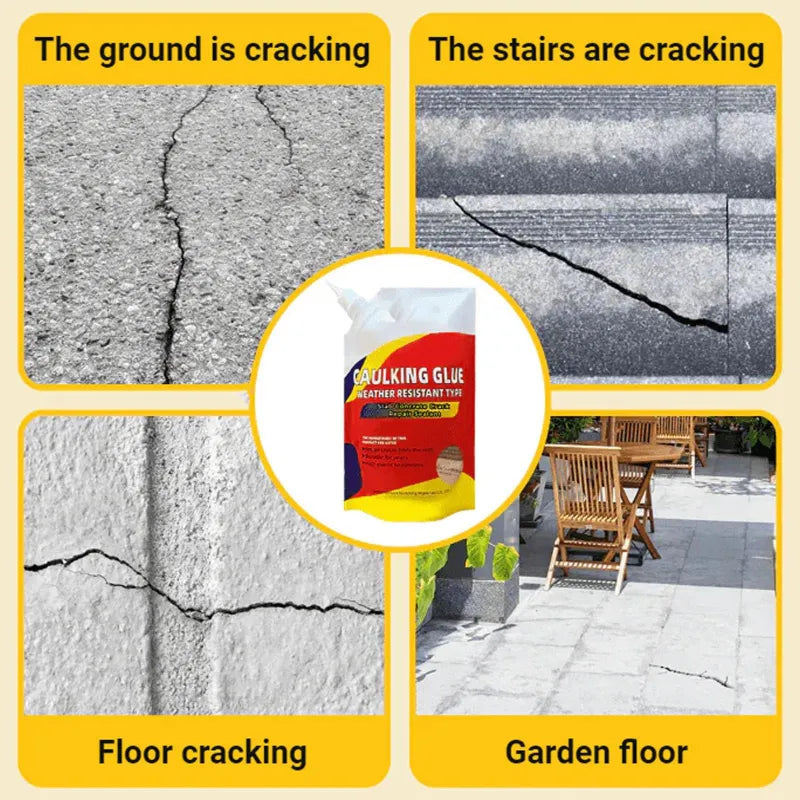 ELITEPRO™ Concrete Shield Crack Repair Sealant- Crack-Free Concrete,!