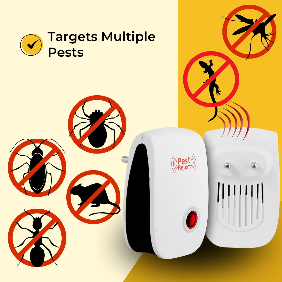 ELITEPRO Ultrasonic Pest & Insect Repeller- For Mosquito, Rats, Cockroaches, etc.