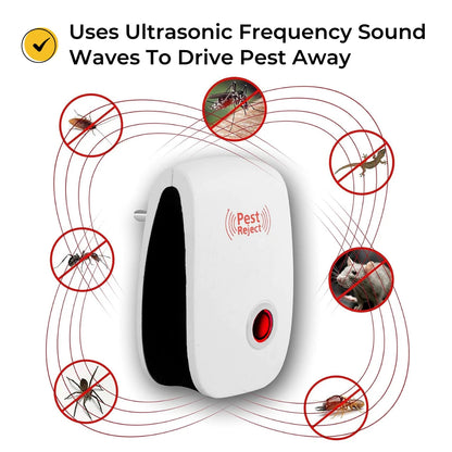 ELITEPRO Ultrasonic Pest & Insect Repeller- For Mosquito, Rats, Cockroaches, etc.