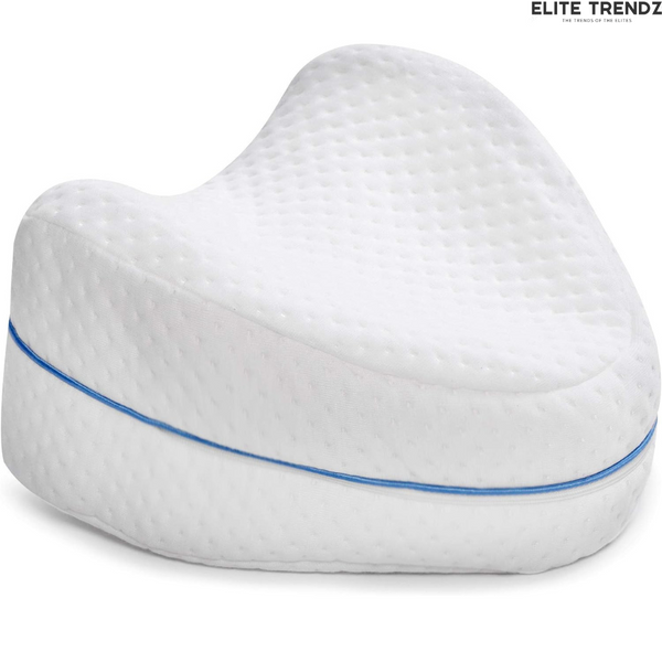 ELITEPRO™ Knee Pillow for Side Sleep, Ortho Comfort Knee Pillow For Pain Relief: NECK PAIN, BACK PAIN, JOINT PAIN, KNEE PAIN & LEG PAIN