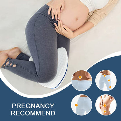 ELITEPRO™ Knee Pillow for Side Sleep, Ortho Comfort Knee Pillow For Pain Relief: NECK PAIN, BACK PAIN, JOINT PAIN, KNEE PAIN & LEG PAIN
