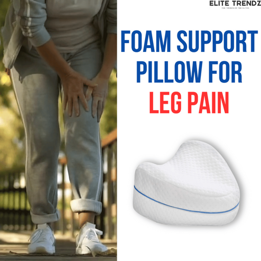 Elite Memory Foam Leg Cushion For Leg Pain Relief