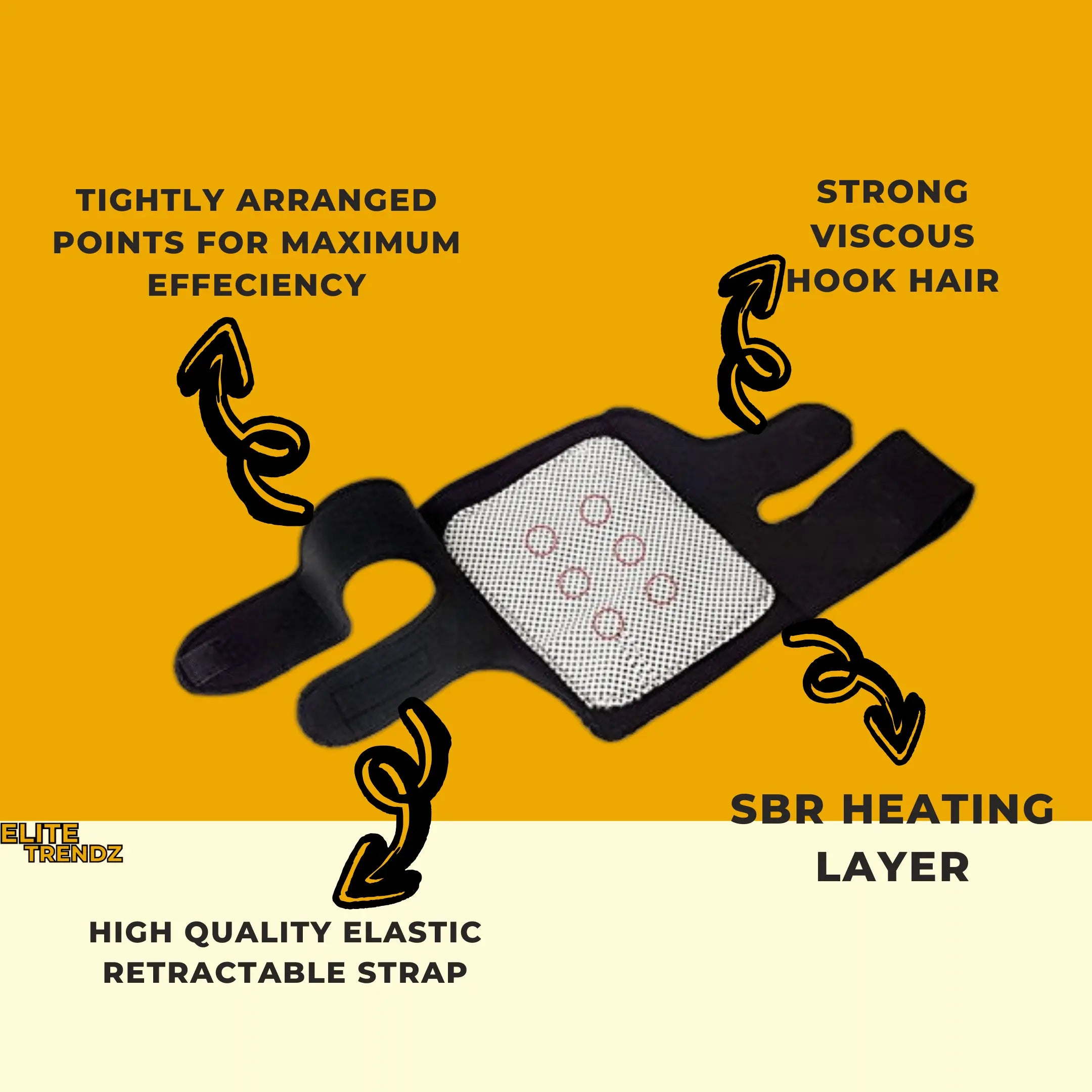 ELITEPRO™ SELF-HEATING KNEE PADS PAIR - GET RELIEF FROM KNEE PAIN IN 10 DAYS