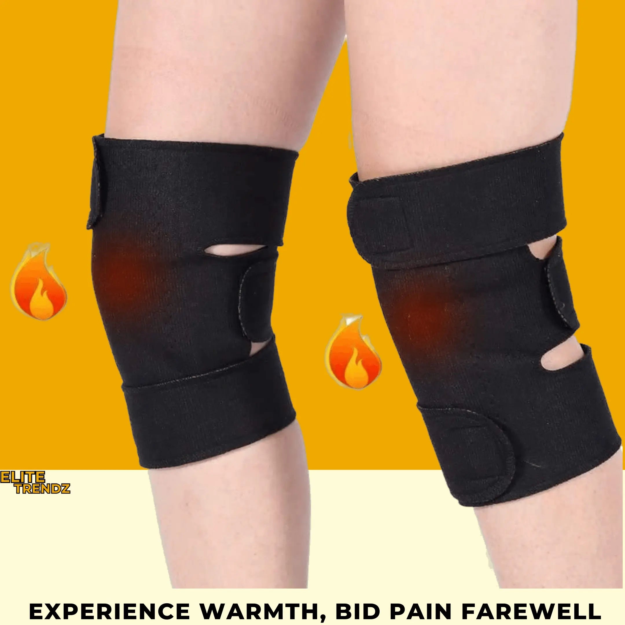 ELITEPRO™ SELF-HEATING KNEE PADS PAIR - GET RELIEF FROM KNEE PAIN IN 10 DAYS