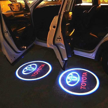 Wireless LED Car Adhesive Door Logo Projector : Make Your Ride More Luxurious🚗
