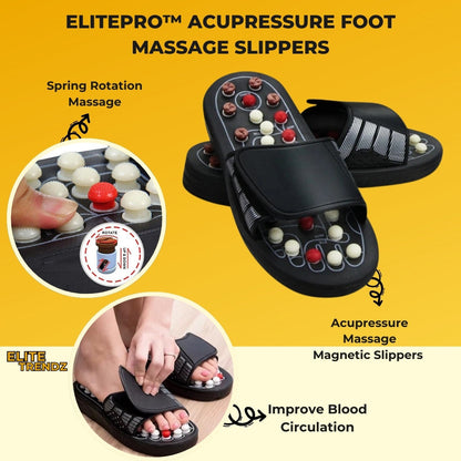 ELITEPRO™ Acupressure Foot Massage Slippers- 3 Month Warranty