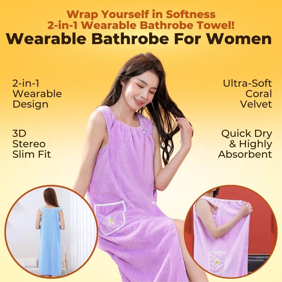 Superdry™ Wearable Bathrobe For Women