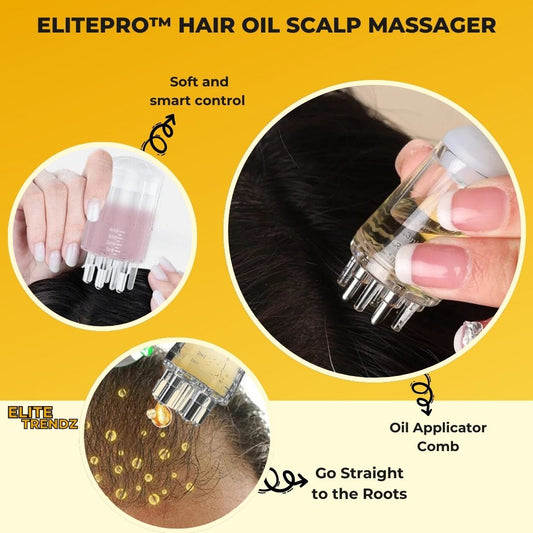 ELITEPRO™ HAIR OIL SCALP MASSAGER ( PACK OF 2)