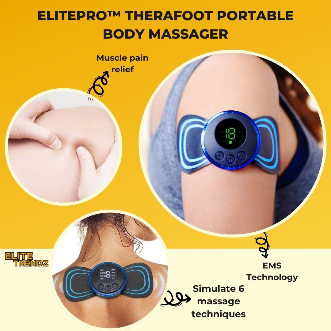 ELITEPRO™ THERAFOOT  Portable Body Massager