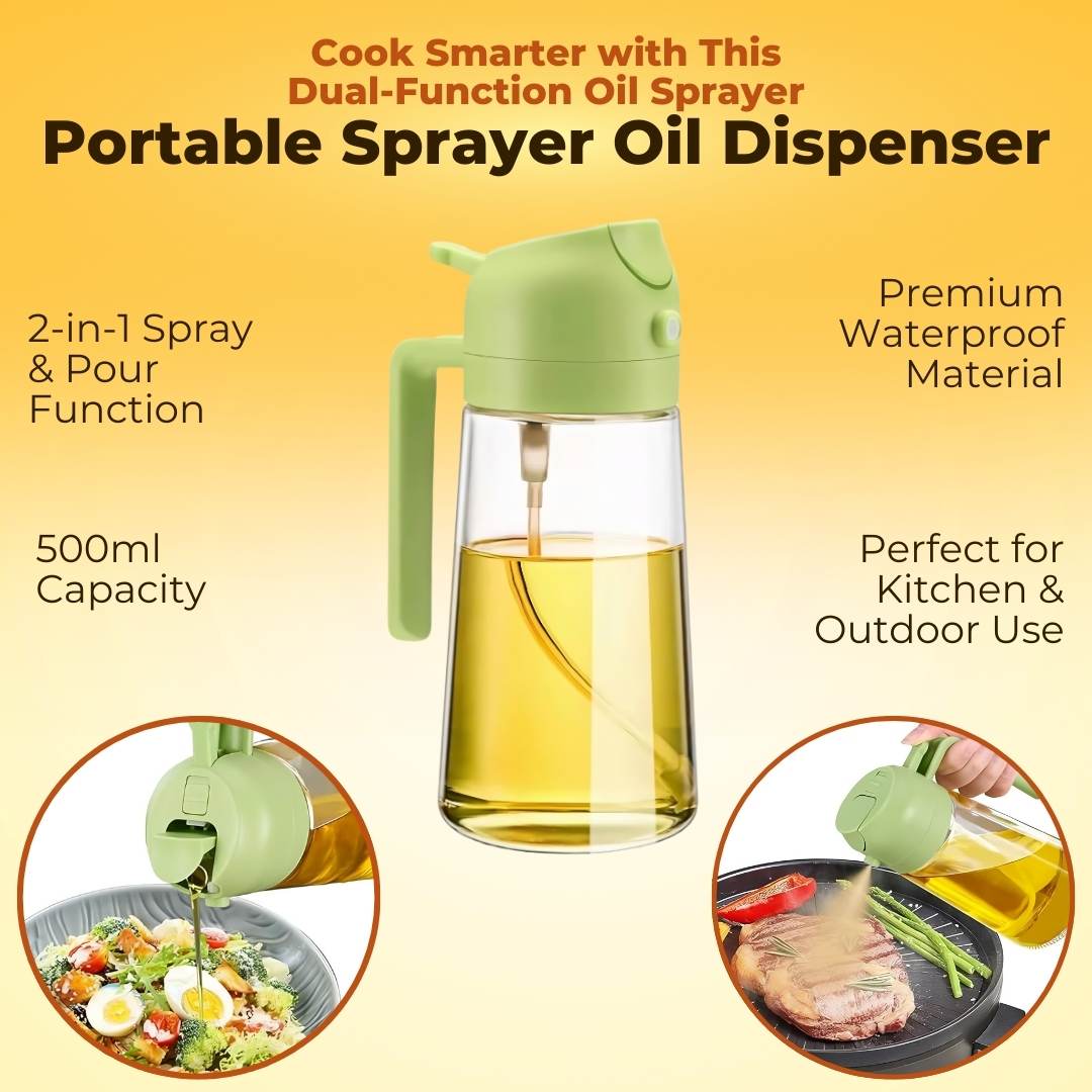 Portable Sprayer Oil Dispenser- Pack of 2