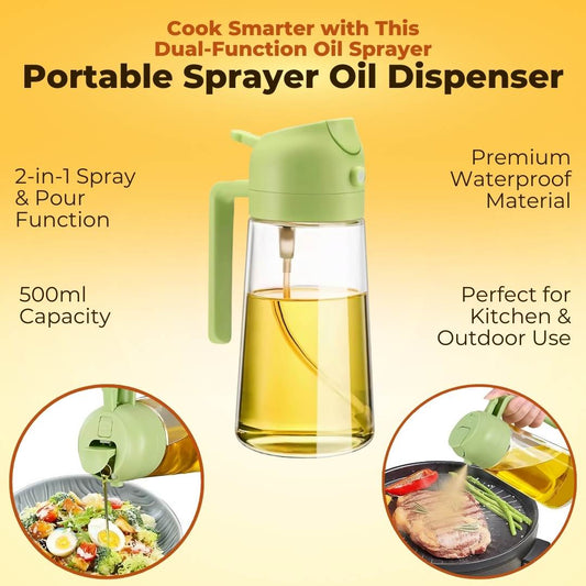 Portable Sprayer Oil Dispenser- Pack of 2