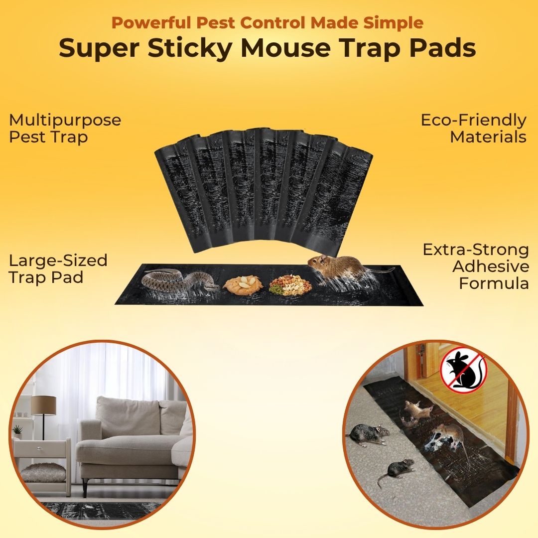 Super Sticky Mouse Trap Pads