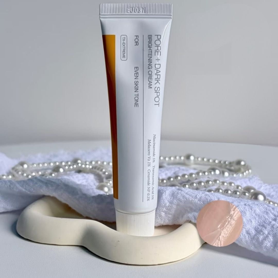 Korean Brightening pore + darks spot cream