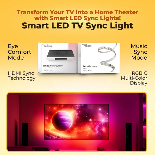 LED TV Sync Light, Smart LED Sync Lights