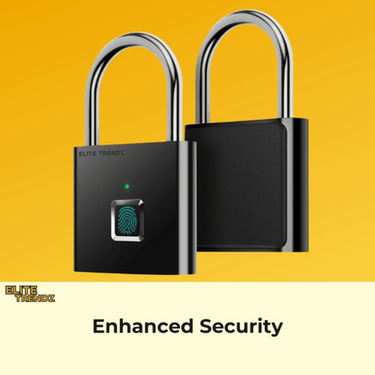 ELITEPRO™ FINGERPRINT ONE TOUCH OPEN PADLOCK