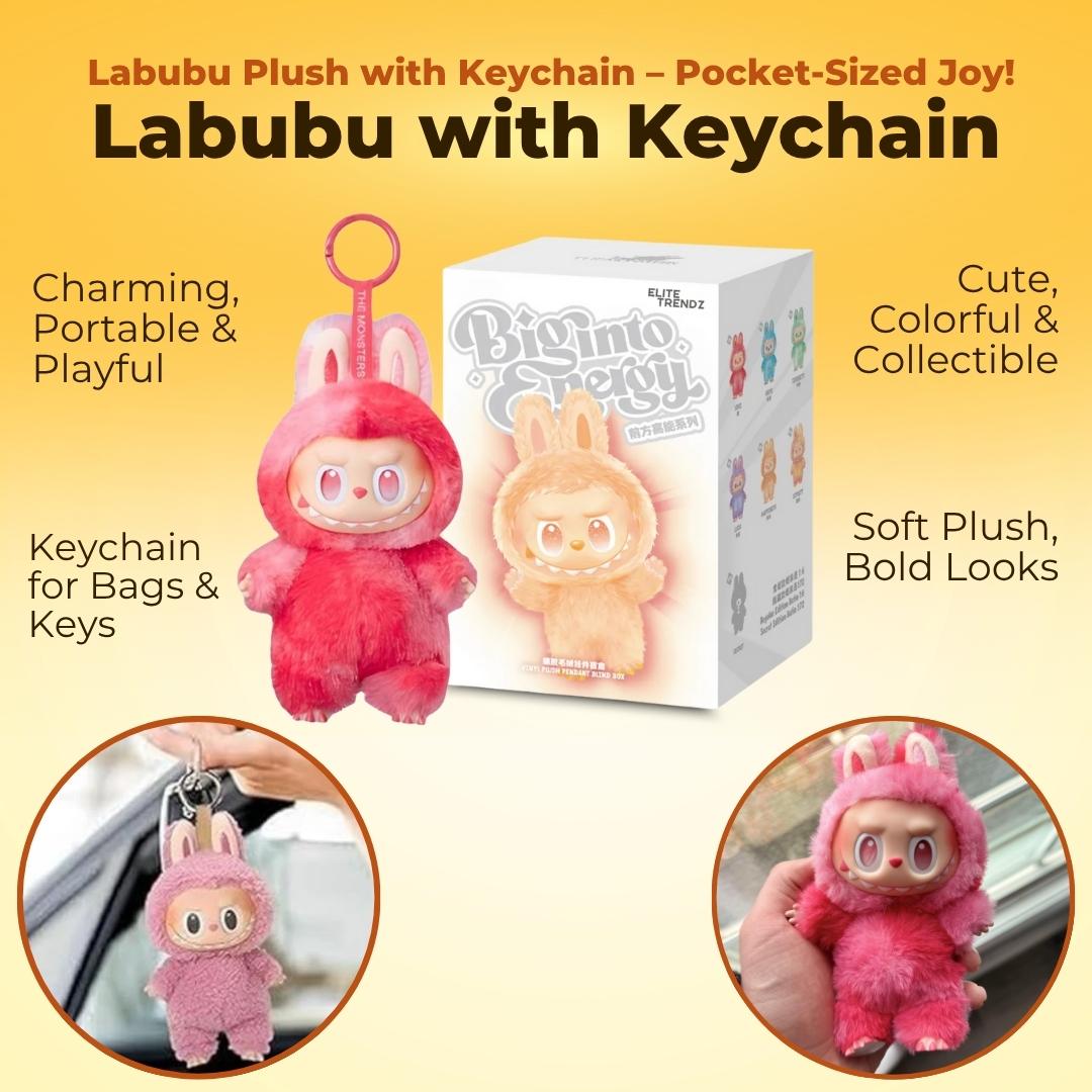 Labubu with Keychain
