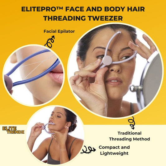 ELITEPRO™ Face And Body Hair Threading Tweezer