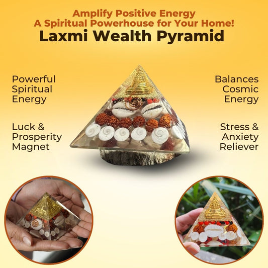 Original Stone Pyrite Laxmi Wealth Pyramid -Original Pyrite Sourced from Himalayas With Certification