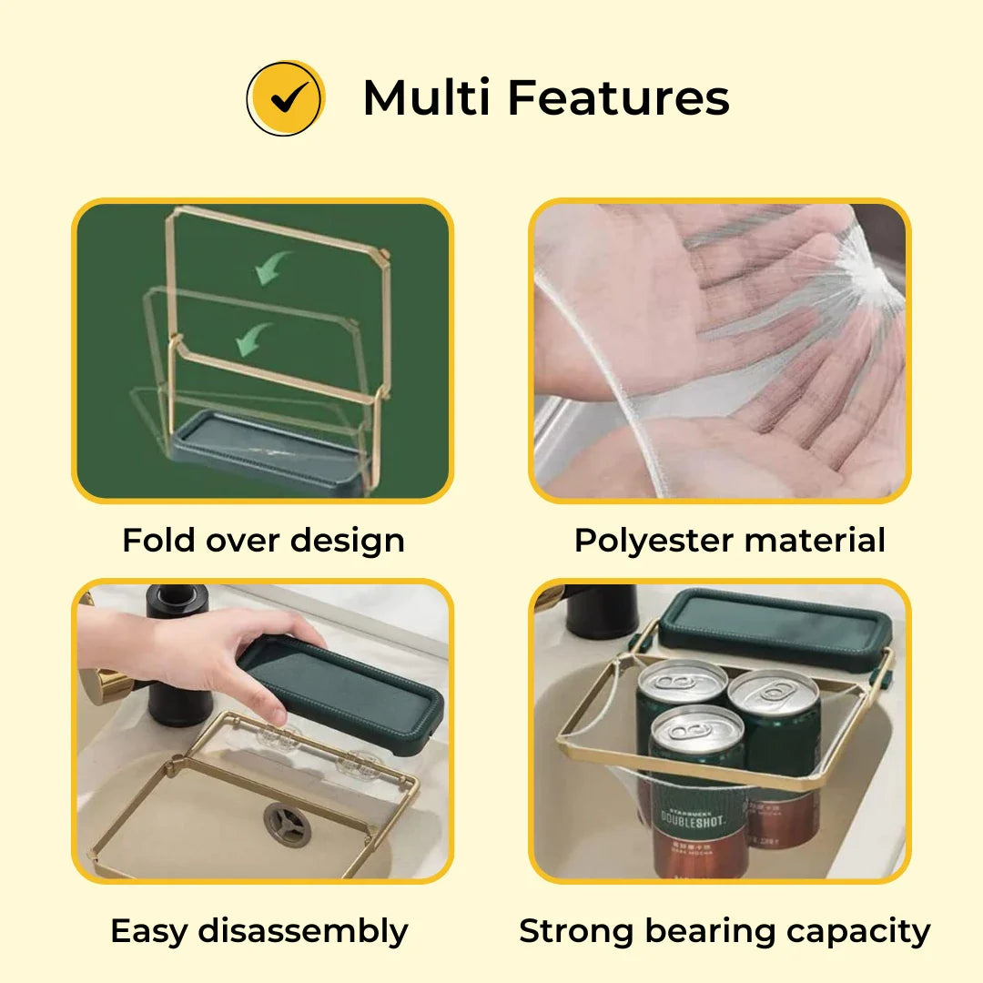 ELITEPRO™ Suction Cup Sink Strainer
(Free 50 mesh bags)