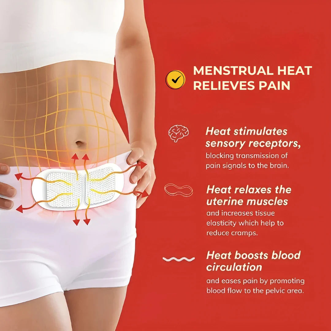 ELITEPRO™ Menstruation Pain Relief Pad 8Pcs