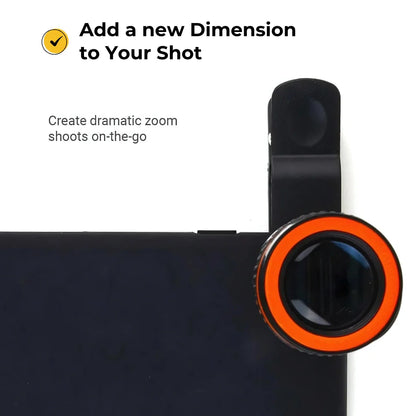 ELITEPRO™ Monocular Phone Telescope | Protable HD 14x Optical Zoom Smartphone Camera Telescope Lens Monocular Travel Hiking Tour