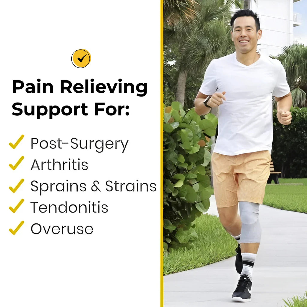 ELITEPRO™ Instant Pain Relief Bamboo Compression Knee Sleeves