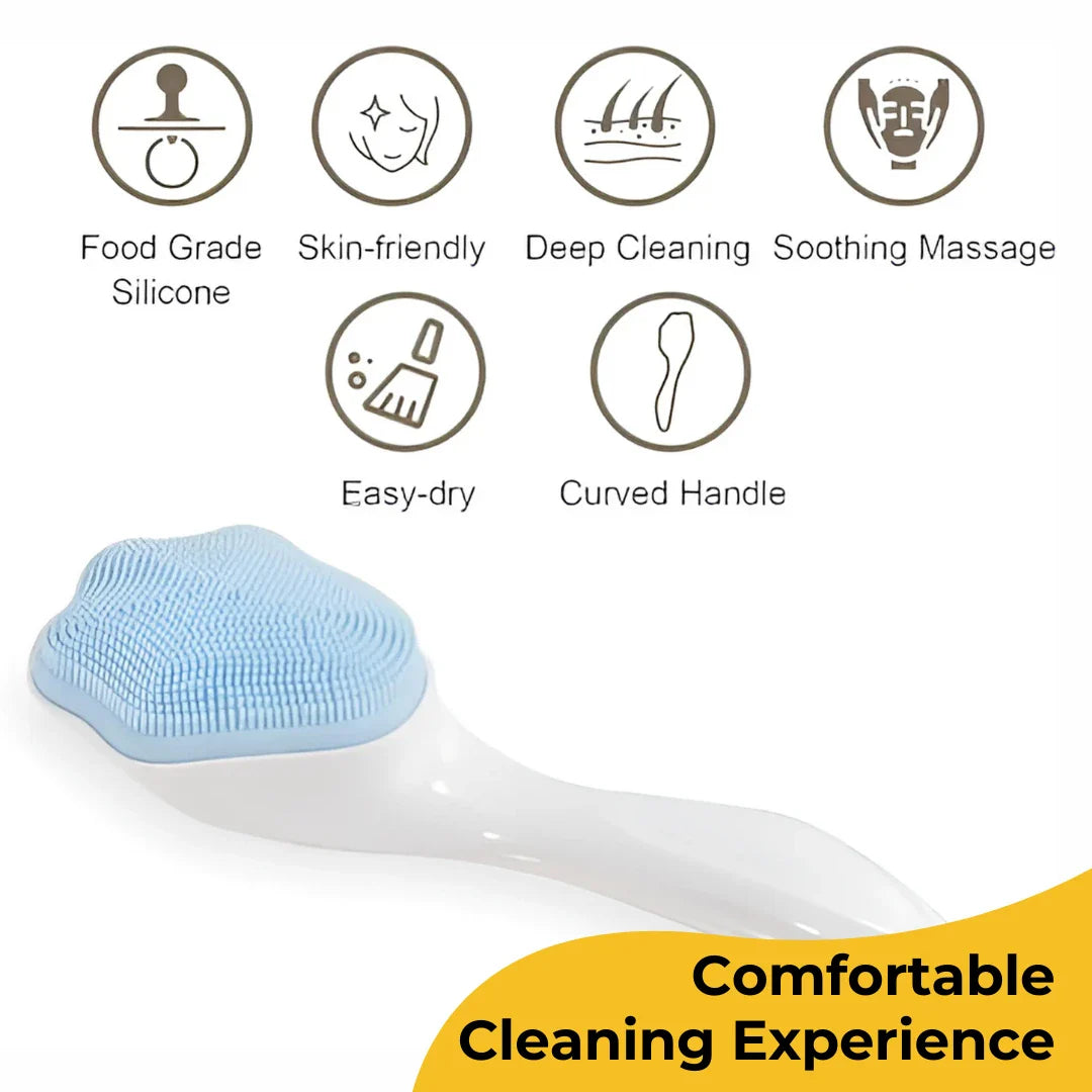ELITEPRO™ Silicon Face Cleaning And Massaging Brush